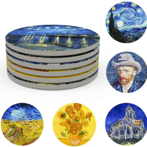 Van Gogh Art Coasters Set