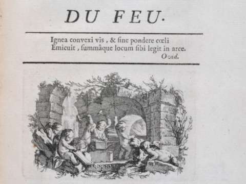 Dissertation Sur La Nature et La Propagation du feu, 1744