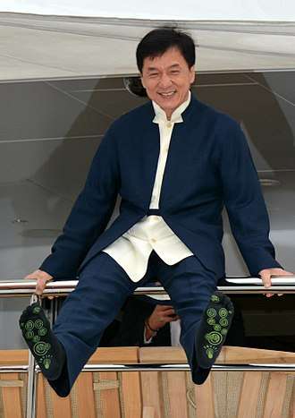 Jackie Chan at the 2013 Cannes Film Festival