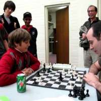 IM Greg Shahade vs 10 year old chess master