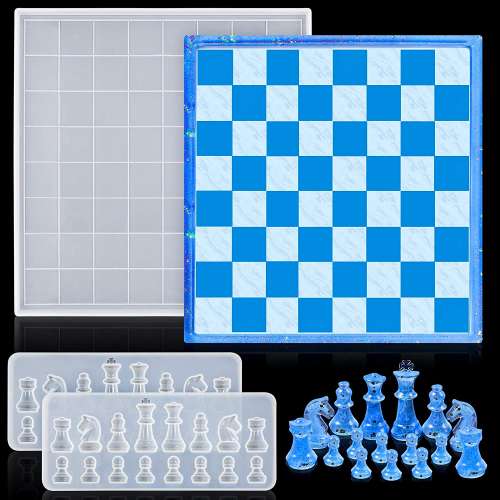 Chess Resin Molds Set