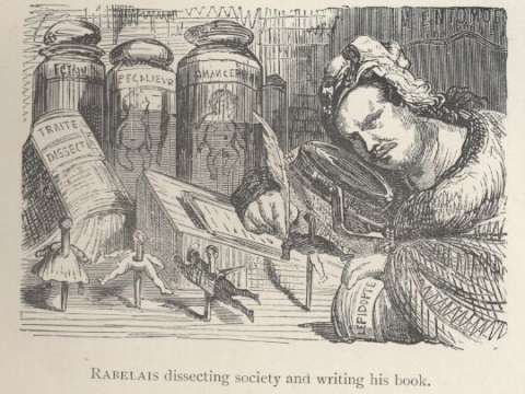 Illustration for Gargantua and Pantagruel by Gustave Doré.