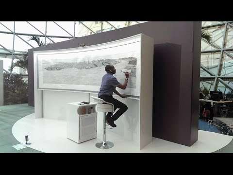 Stephen Wiltshire's Istanbul Panorama