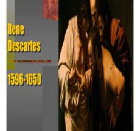 Rene Descartes 1596-1650