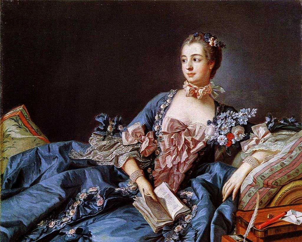 Madame de Pompadour, circa 1750