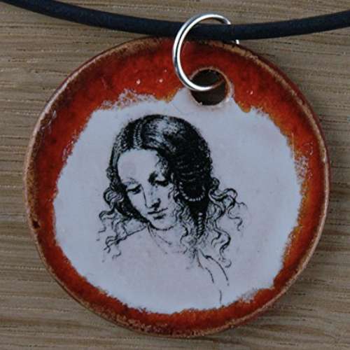 Original handicraft: Leonardo Da Vinci; woman jewellery