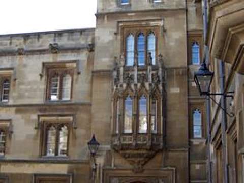 Entrance of Pembroke College, Oxford