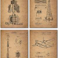Howard Hughes Patent Prints