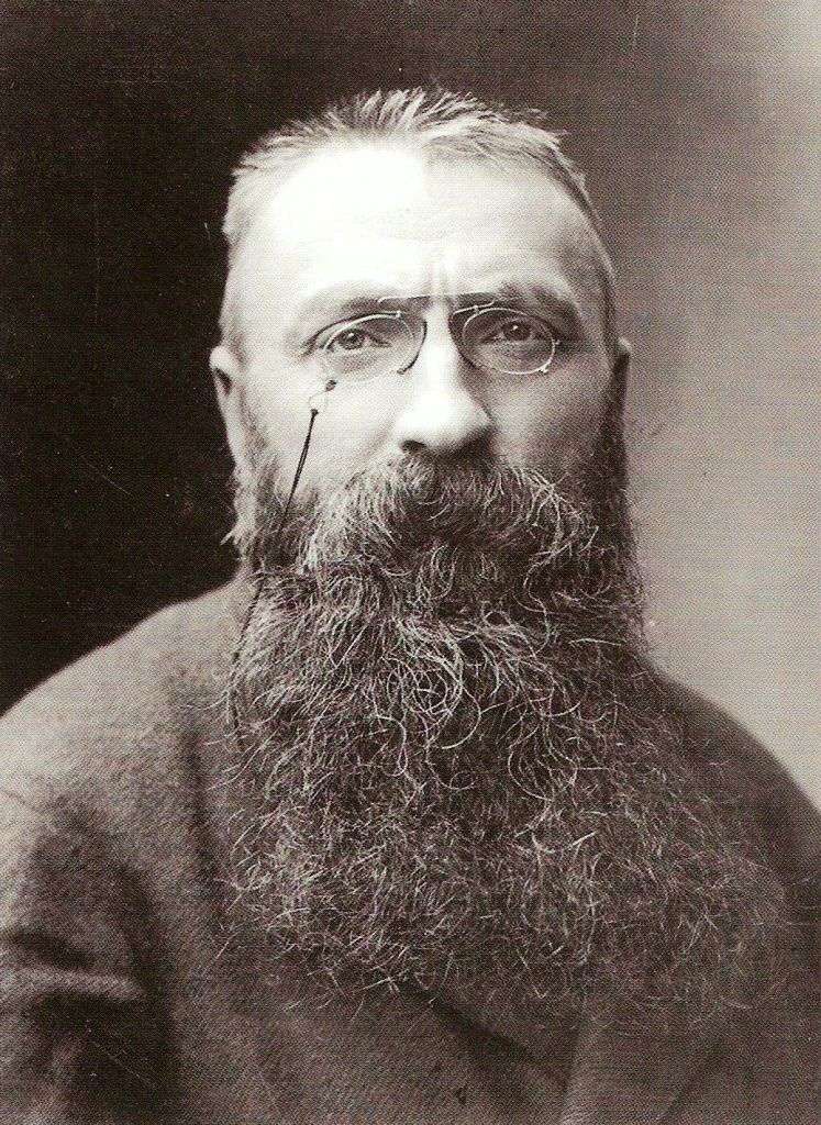 A photograph of Rodin in 1891 by Nadar.
