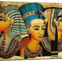 Egyptian Goddesses Canvas Print