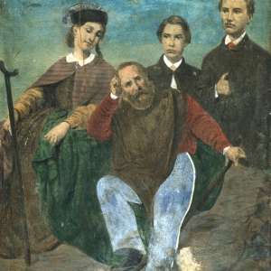 Why did Giuseppe Garibaldi become a Victorian celebrity?