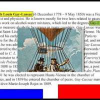 Joseph Louis GAY-LUSSAC (1778-1850) Physics / History