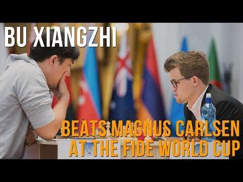 Bu Xiangzhi on beating Magnus Carlsen at the World Cup