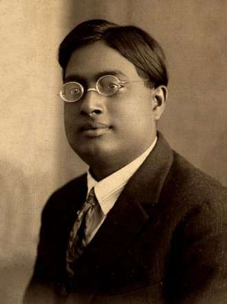 Satyendra Nath Bose in 1925