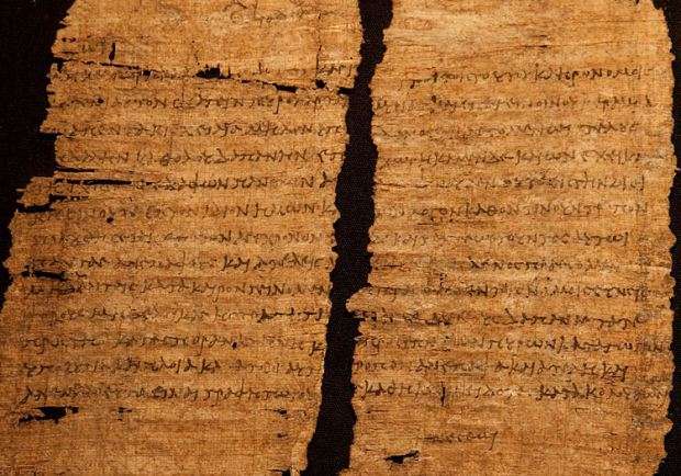 A papyrus document dated February 33 BC granting tax exemptions to a person in Egypt and containing the signature of Cleopatra written by an official