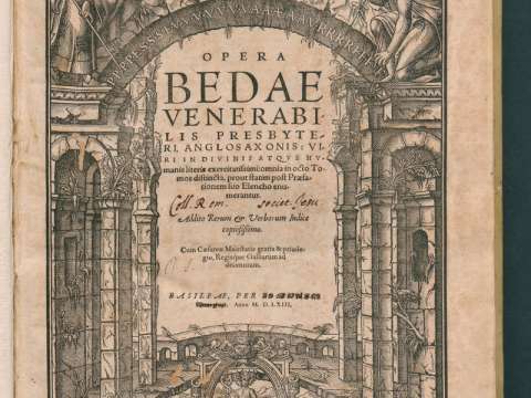 Opera Bedae Venerabilis (1563)