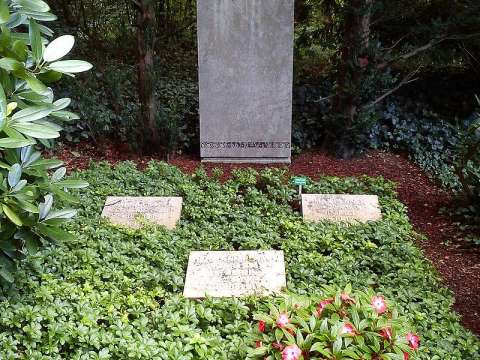 Planck's grave in Göttingen