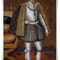 King James I Poster Print