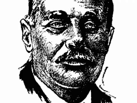 H. G. Wells as depicted in Gernsback's Science Wonder Stories in 1929