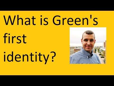 What is Green's identity?