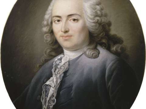 Portrait of Turgot by Antoine Graincourt, now in Versailles.