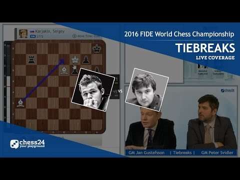 2016 FIDE World Chess Championship - Magnus Carlsen vs. Sergey Karjakin