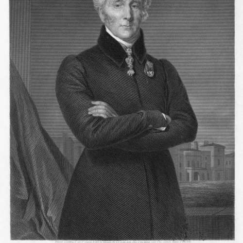 Arthur Wellesley 1st Duke of Wellington Steel Engraving