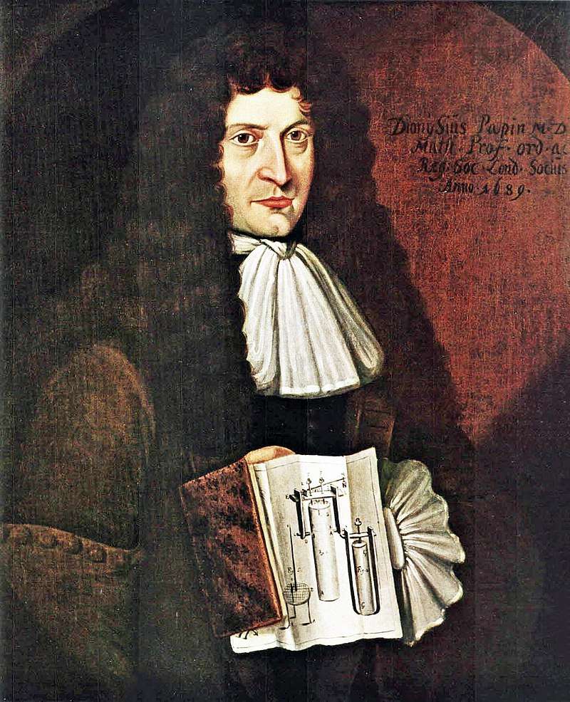 Portrait von Denis Papin, 1689