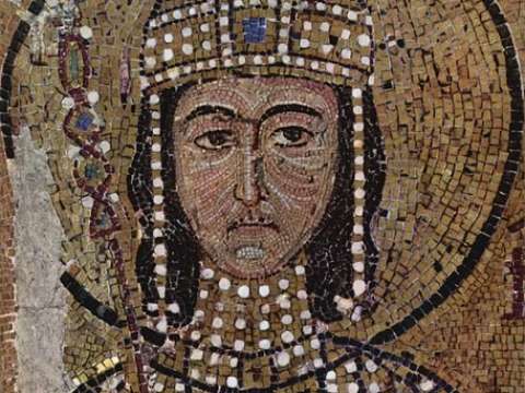 Anna Komnene's mosaic