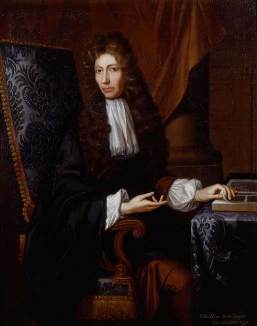 Robert Boyle by Johann Kerseboom, at Gawthorpe Hall, Lancashire