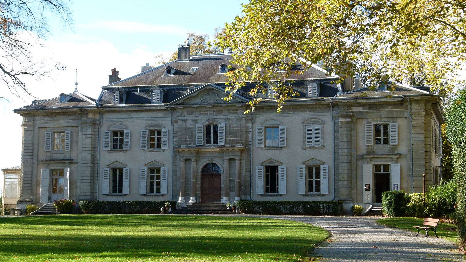 Voltaire's château at Ferney, France