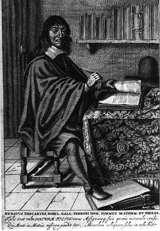 René Descartes at work