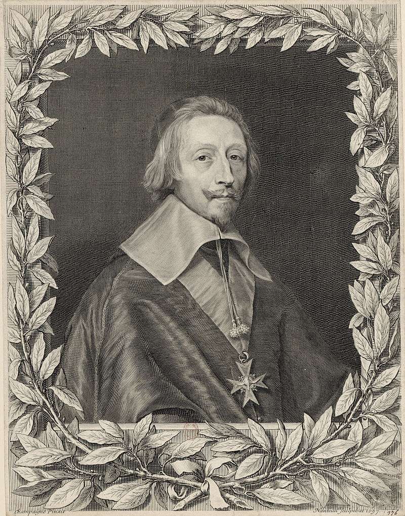 Cardinal Richelieu by Robert Nanteuil