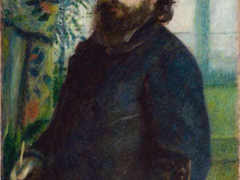 Pierre-Auguste Renoir, Portrait of the painter Claude Monet, 1875, Musée d'Orsay