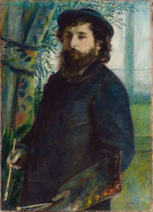 Pierre-Auguste Renoir, Portrait of the painter Claude Monet, 1875, Musée d'Orsay