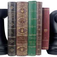 Decorative Chess Piece Bookends
