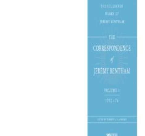 Correspondence of Jeremy Bentham