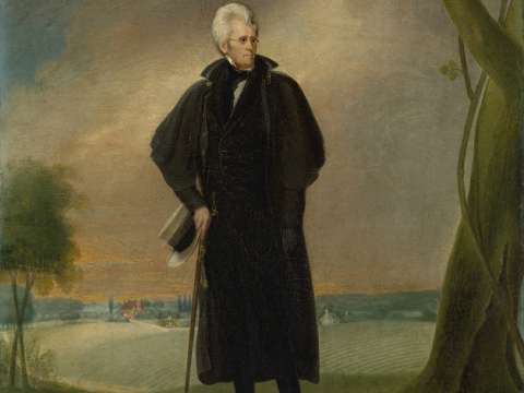 Portrait of Jackson by Earl, 1830.