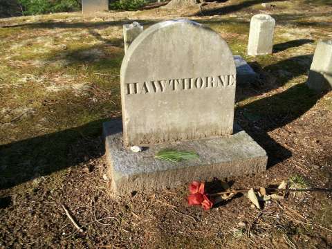 Grave of Nathaniel Hawthorne