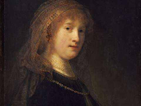 Portrait of Saskia van Uylenburgh, c. 1635