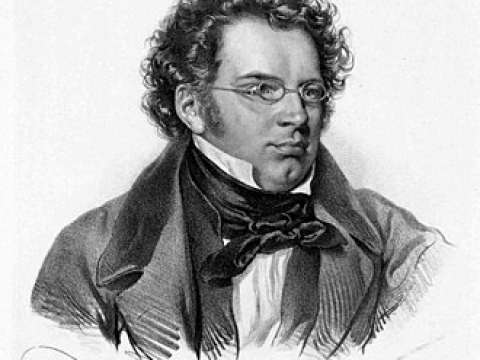 Franz Schubert by Josef Kriehuber (1846)