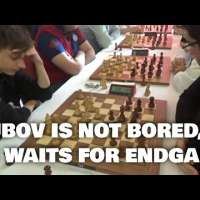 Daniil Dubov plays chess like he is bored, but not really...