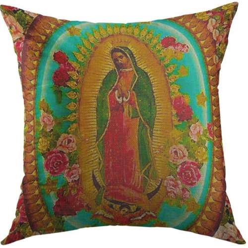 Our Lady Guadalupe  Throw Pillow Cover