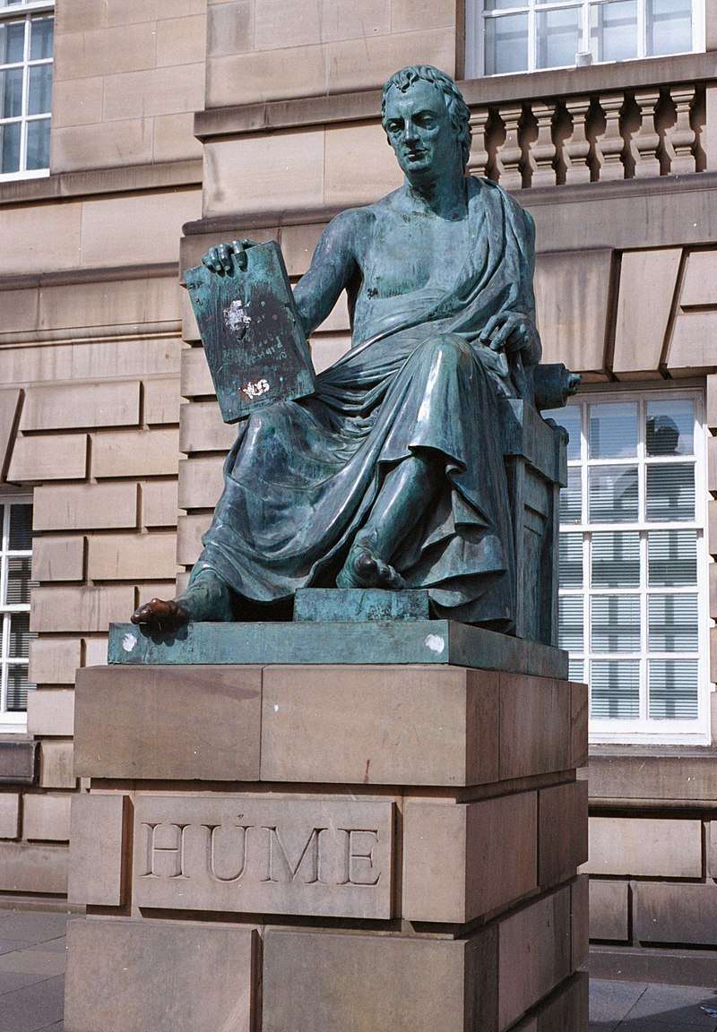Statue on Edinburgh's Royal Mile