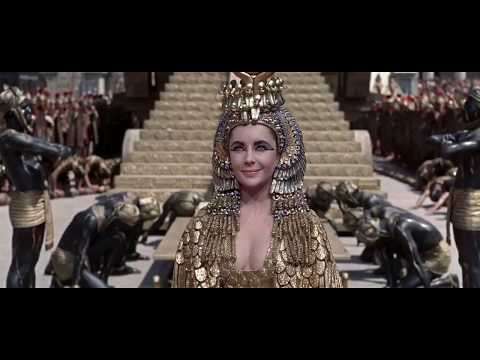 Cleopatra (1963 ) Elizabeth Taylor Entrance into Rome Scene