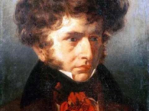 Berlioz when a student at the Villa Medici, 1832, by Émile Signol