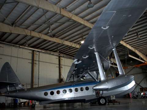 Brazoria County Airport Texas: The S-43 Sikorsky prototype