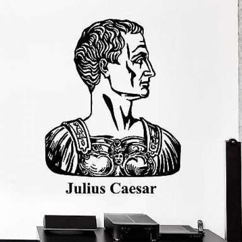 Julius Caesar Vinyl Decal