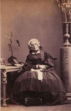 Harriet Martineau, 1861, by Camille Silvy