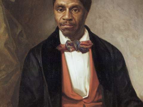  A portrait of Dred Scott, petitioner in Dred Scott v. Sandford